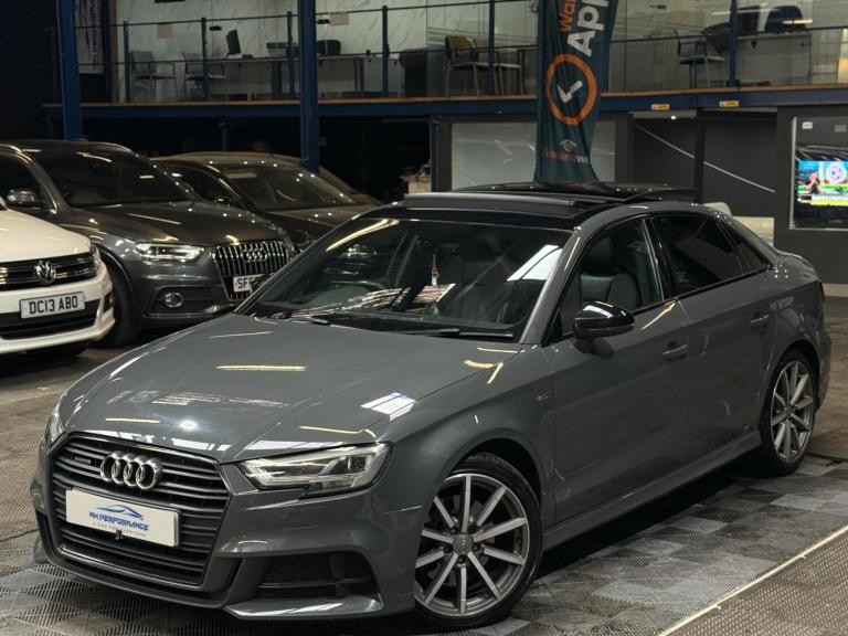 2017 Audi A3 2.0 TDI Black Edition S Tronic Auto 6Spd quattro Euro 6 (s/s) 4dr SALOON Diesel Auto...