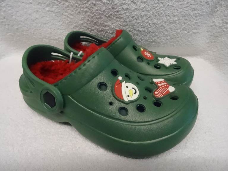 Children's Festive Clogs, Size Childrens UK 9, Brand New with Tag, Only £6