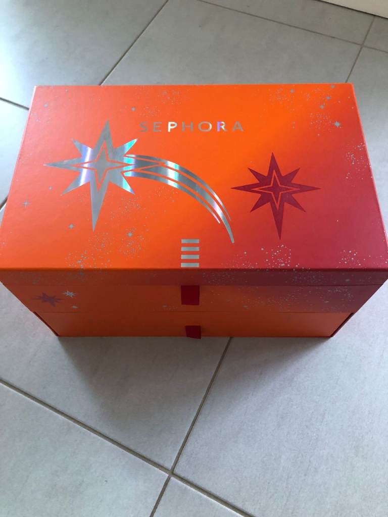 Empty Sephora advent calendar