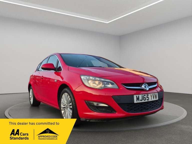 2015 Vauxhall Astra 1.4i Excite Hatchback 5dr Petrol Manual Euro 6 (100 ps) HATCHBACK Petrol Manual