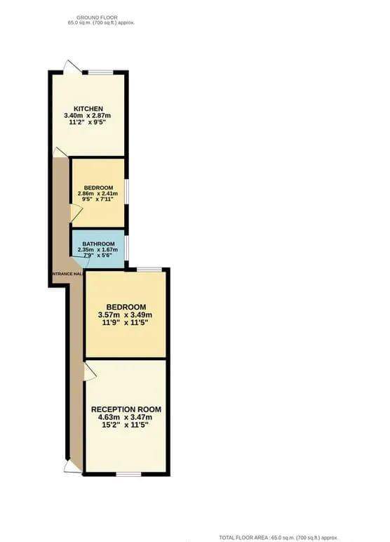 2 bedroom flat Markhouse road. 