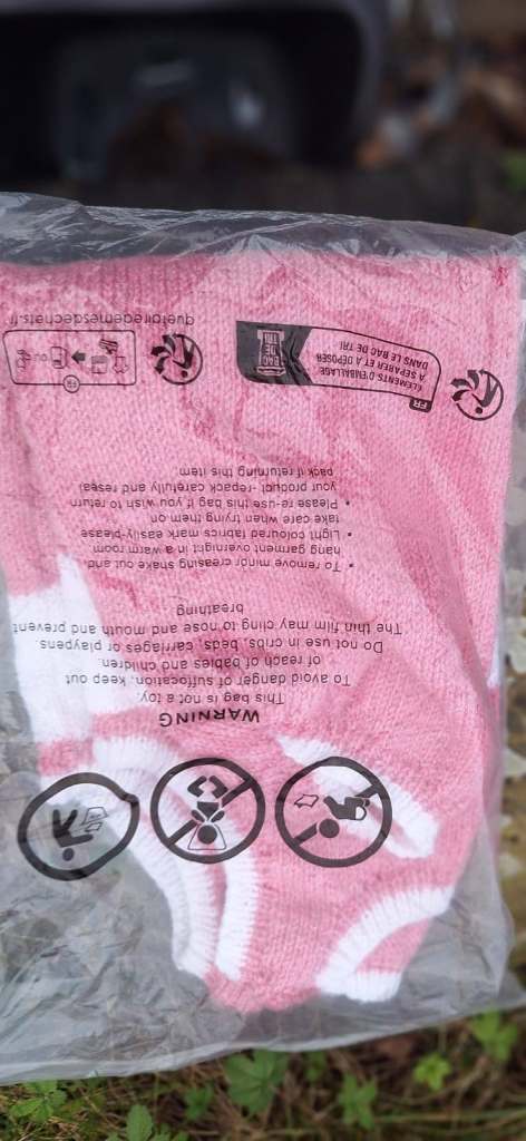 Medium Sized Dog Pink Knitted Overcoat 