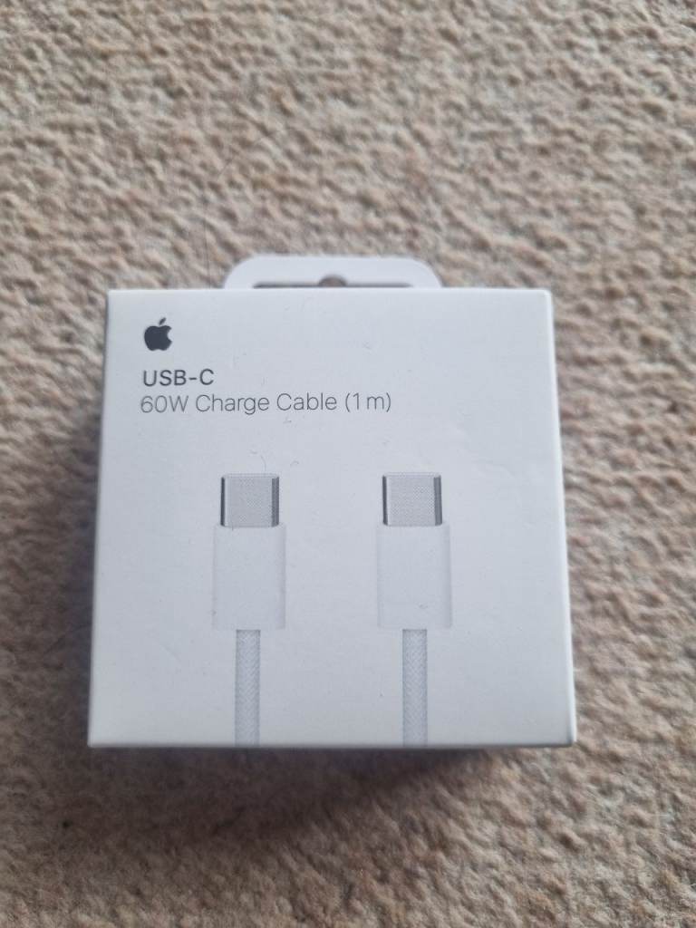 Apple USB-C 60W Charge Cable (1m) - BRAND NEW