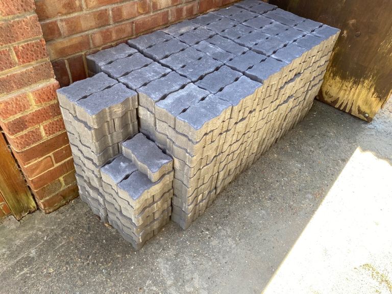 395 charcoal permeable blocks