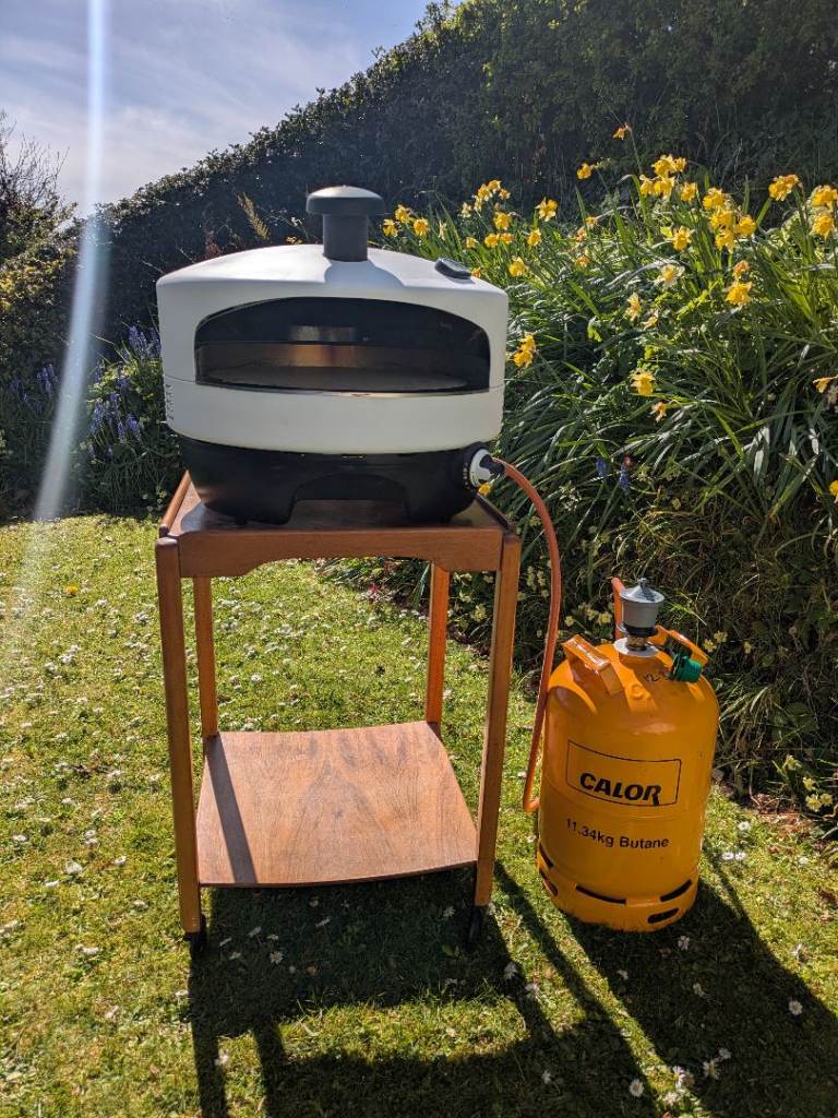 16" Gas Pizza Oven - Full Setup 