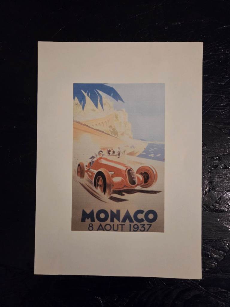 Art deco Monaco grand prix prints | in Glasgow | Gumtree