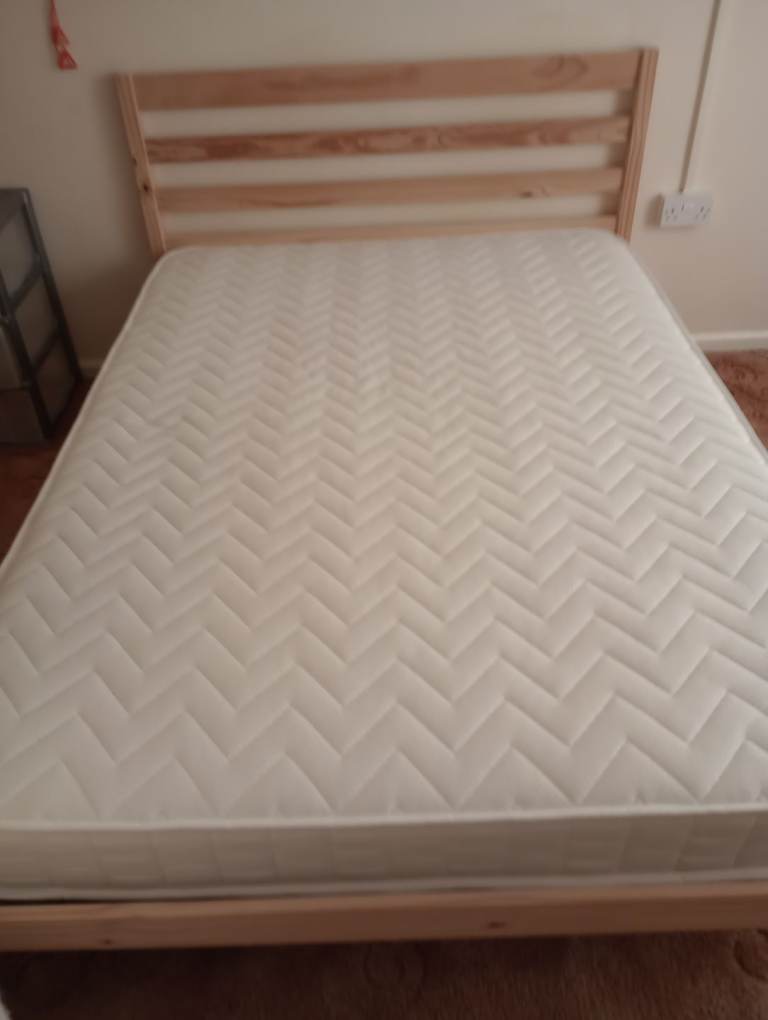 Year old bed and mattress 