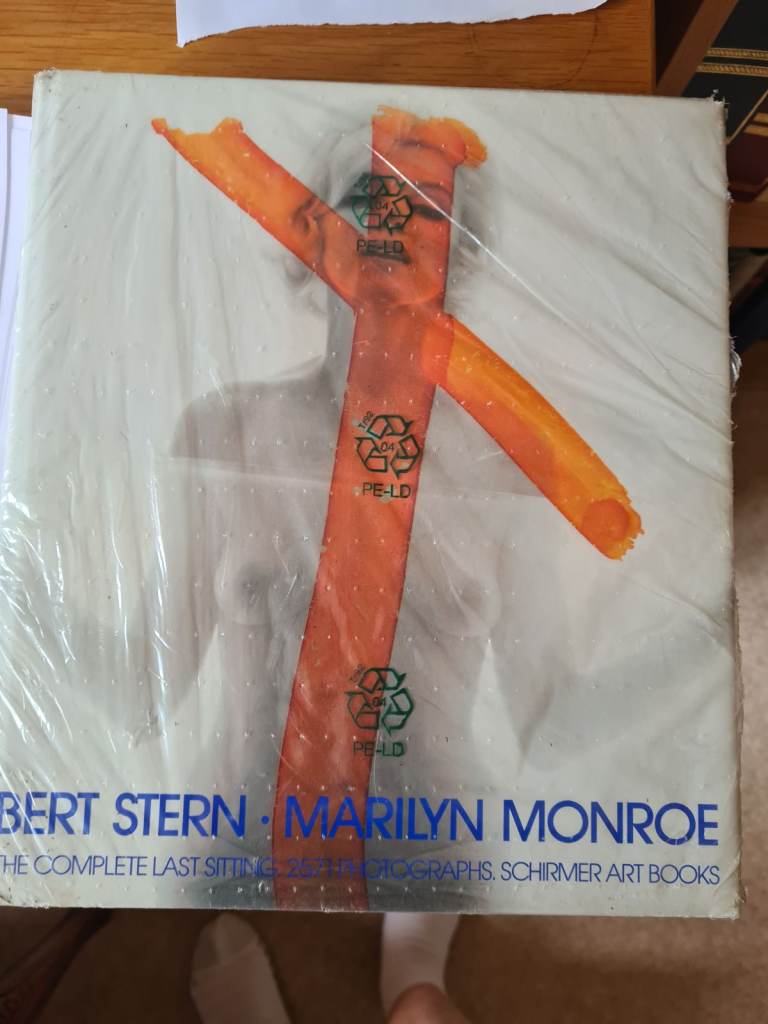 Bert Stern Marilyn Monroe Photography Book - New, Sealed