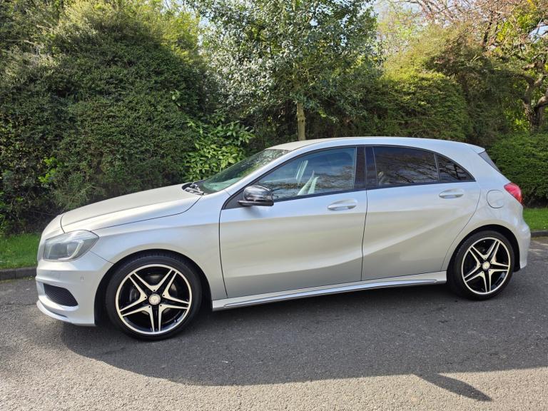 MERCEDES-BENZ A CLASS A180 BlueEFFICIENCY AMG SPORT - AUTOMATIC - 5DR - SILVER