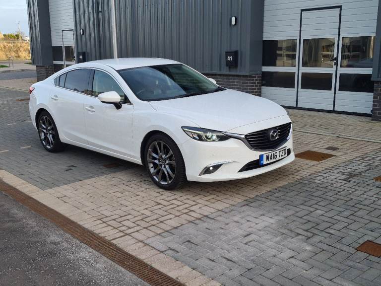 Mazda 6 Sport 2.0 Petrol – 2016 – 71,000 miles – White
