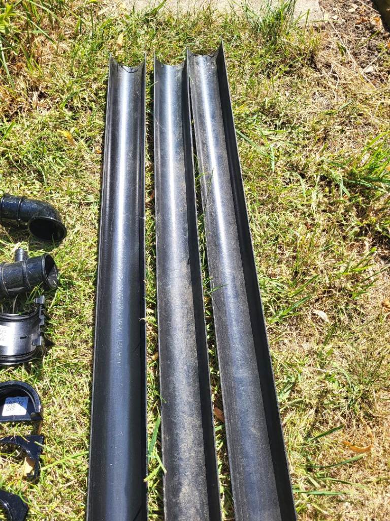 Floplast 76mm mini Guttering and fixings