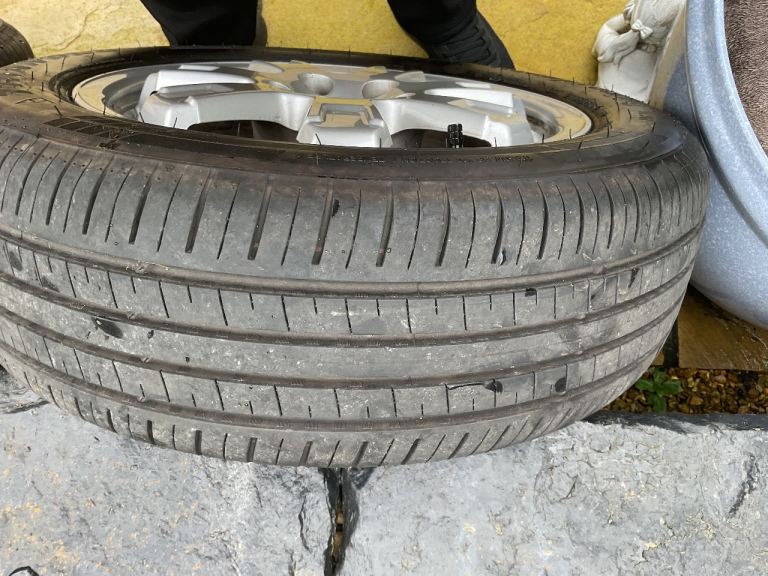 VW polo full set tyres.