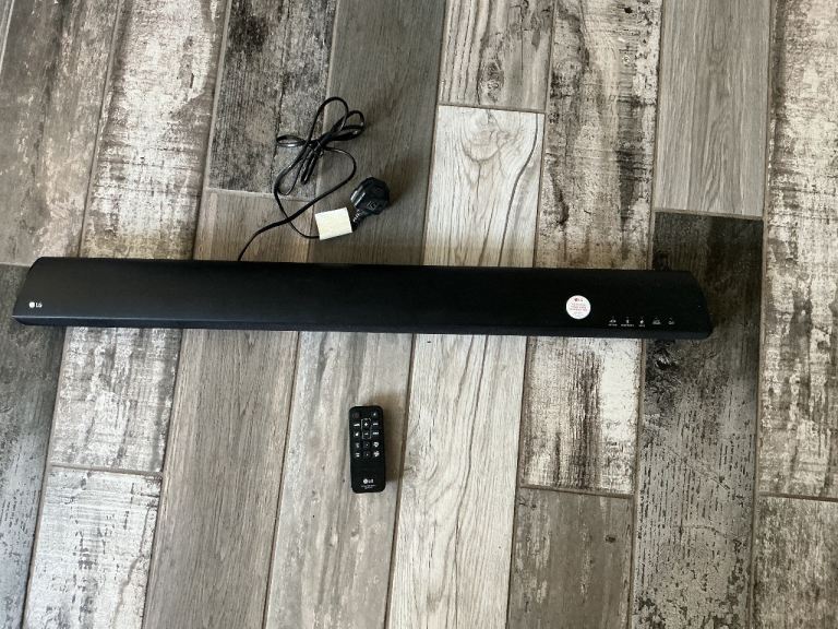 Lg sound bar with remote 