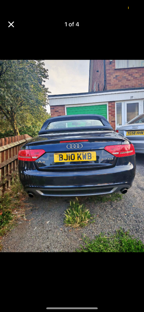 Audi, A5, Convertible, 2010, Semi-Auto, 2698 (cc), 2 doors