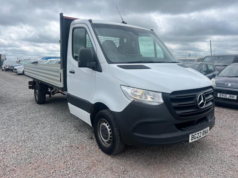 2022 Mercedes-Benz Sprinter 3.5t Progressive DROPSIDE 3500kg 4.2 METERS Dropside Diesel Manual