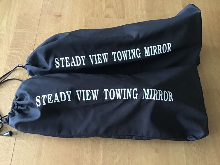 Pair of Steady View Caravan or Trailer Towing Mirrors