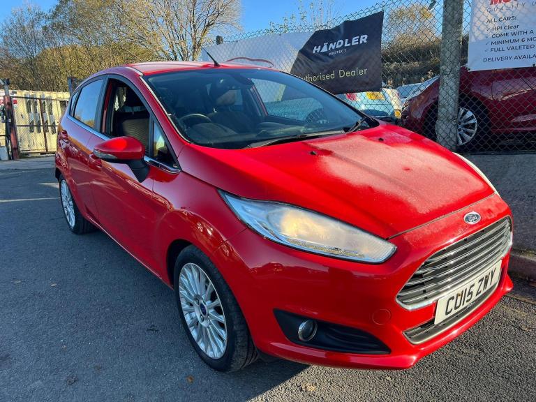 2015 Ford Fiesta 1.5 TDCi Titanium Euro 5 5dr HATCHBACK Diesel Manual