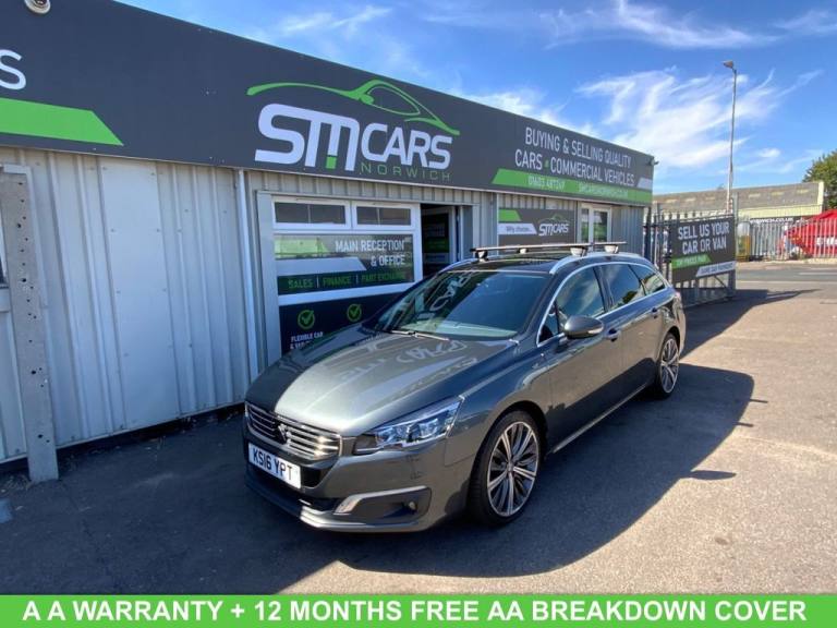 2016 Peugeot 508 2.0 BlueHDi 180 GT 5dr Auto ESTATE DIESEL Automatic