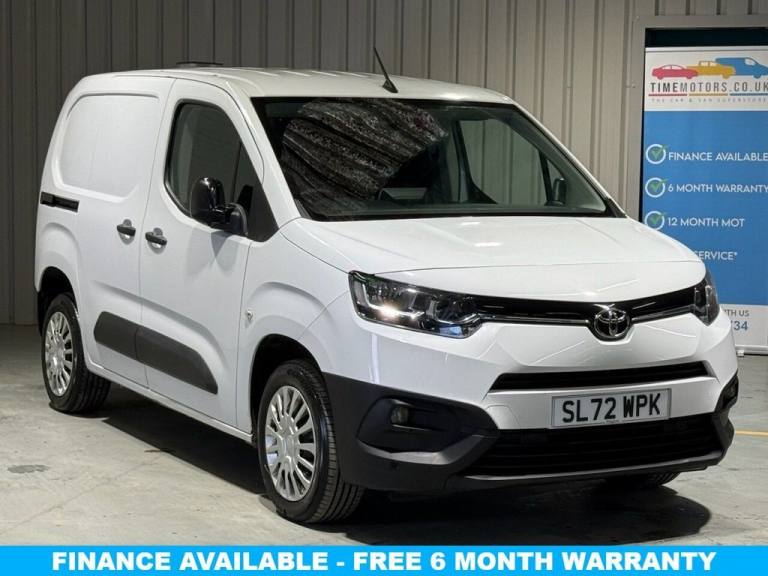 2022 72 TOYOTA PROACE CITY 1.5 BLUEHDI ICON SHORT PANEL VAN 5DR DIESEL MANUAL SW