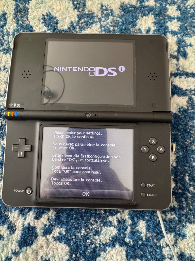 Nintendo DSi XL Dark Brown Boxed Console Bundle + 4 Games & Carry Case