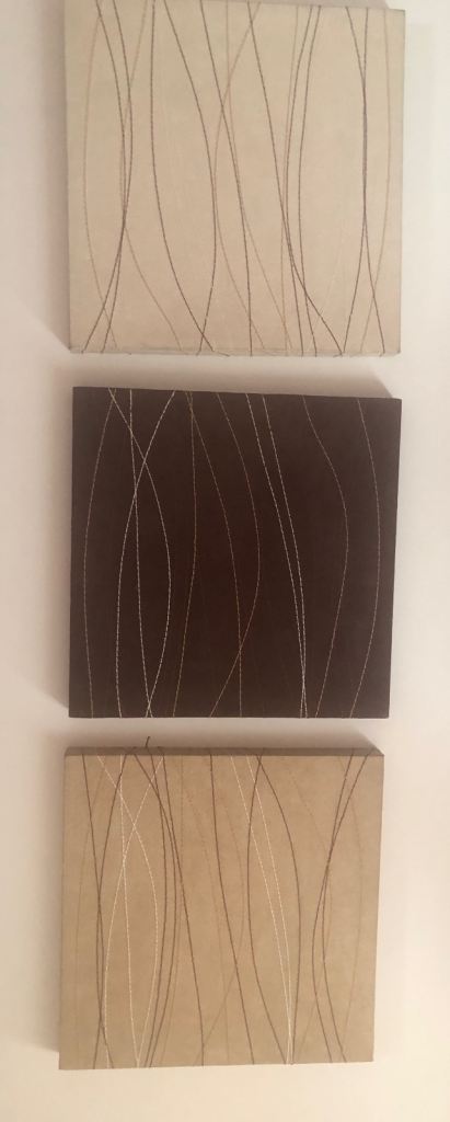 Title: 3 Piece Abstract Wall Art / Triptych Wall Panels