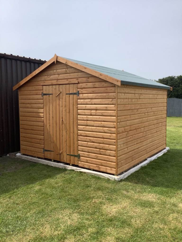Heavy Duty 10x10 Workshop Log 