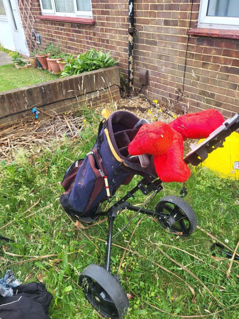 Full Golf Club Set with Bag and Trolley
