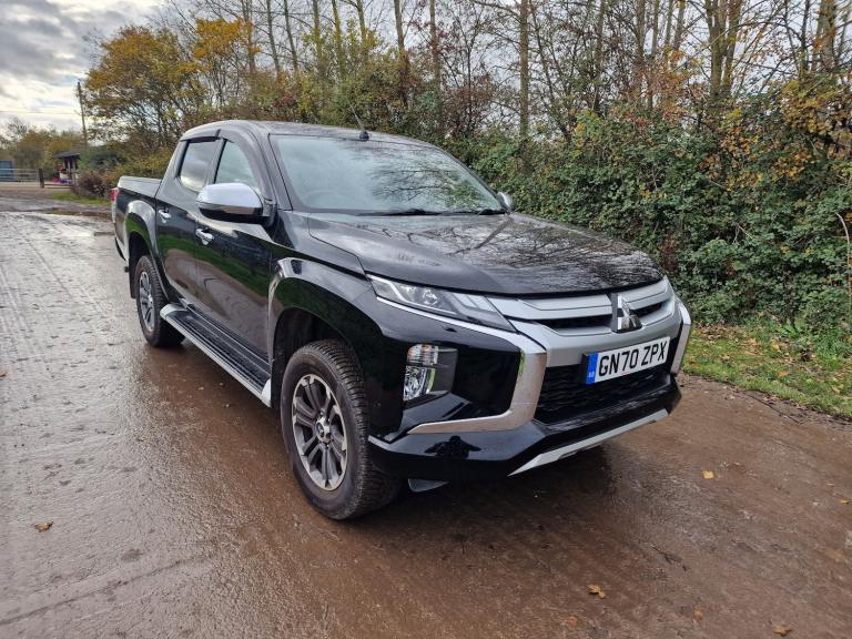 2020 Mitsubishi L200 Black 5 Seat Double Cab  Low 41k  Spares Repairs  7m MOT