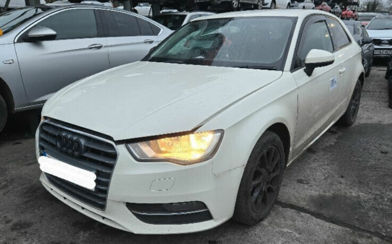 Breaking Audi A3 2013 3DR 1.6 TDI CLHA 6 Speed NTG In White LY9K