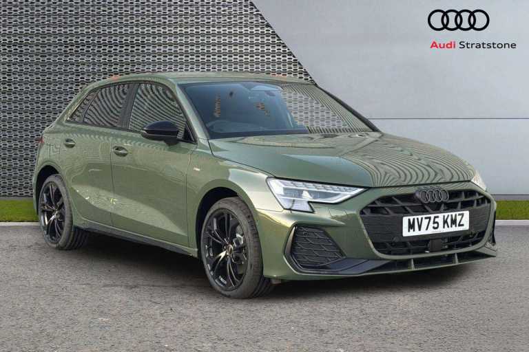 2025 Audi A3 1.5 TFSI e 204 Black Edition 5dr S Tronic Hatchback Plug-In Hy Automatic