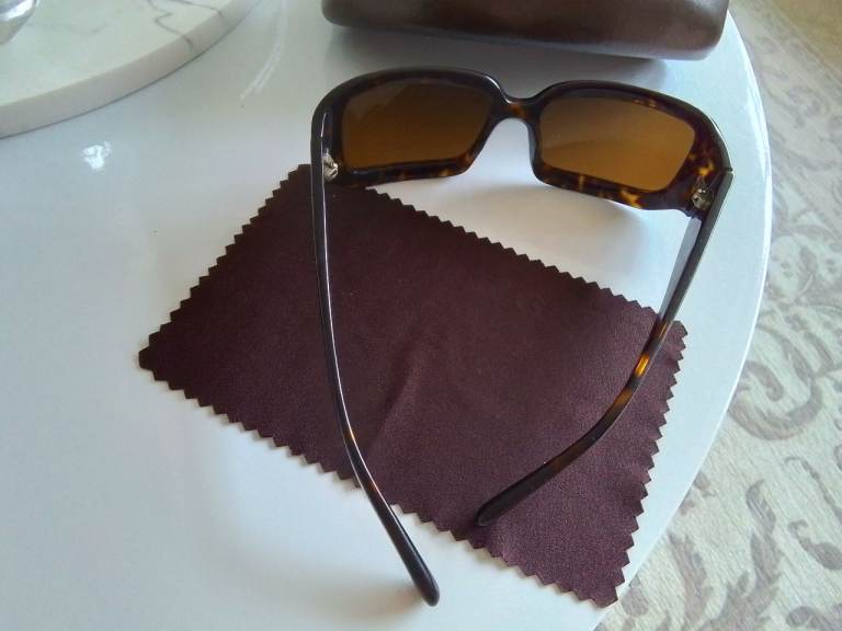 Sunglasses By Designer Miu Miu In Brown Tortoise Shell 