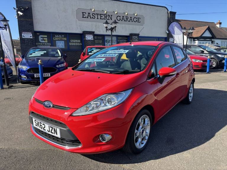 2012 62 FORD FIESTA 1.25 ZETEC HATCHBACK 5DR PETROL MANUAL (129 G/KM, 81 BHP)