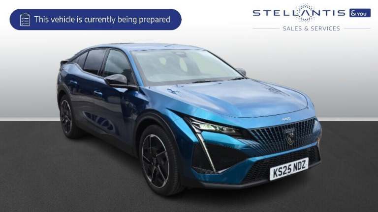 2025 Peugeot 408 1.2 Hybrid 136 GT 5dr e-DSC6 HATCHBACK PETROL Automatic