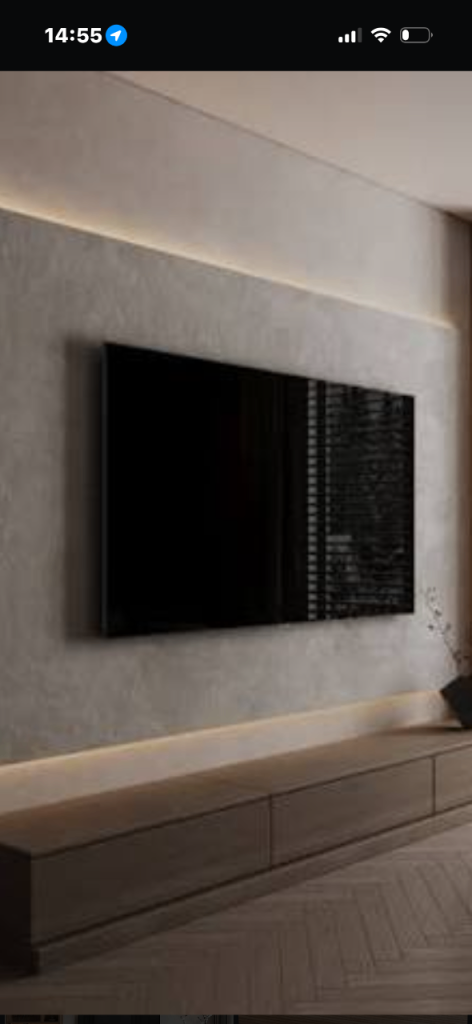TV wall mounted installations