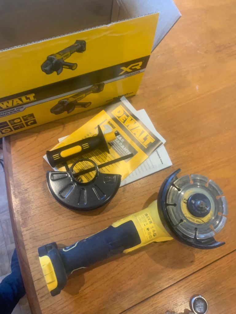 Dewalt XR 18v grinder 