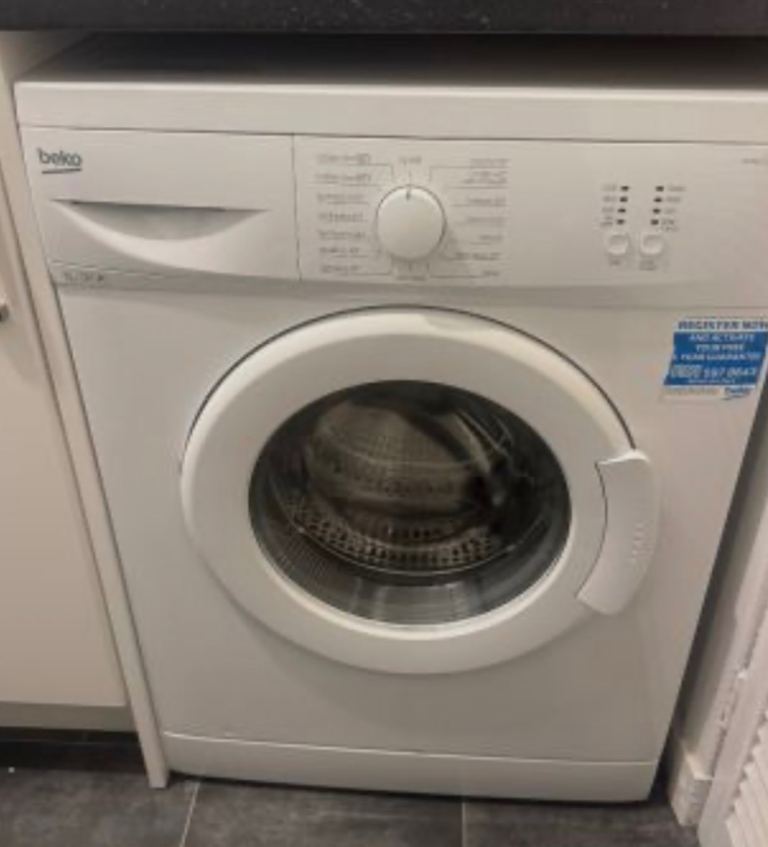 Beko Washing Machine – Good Condition, White