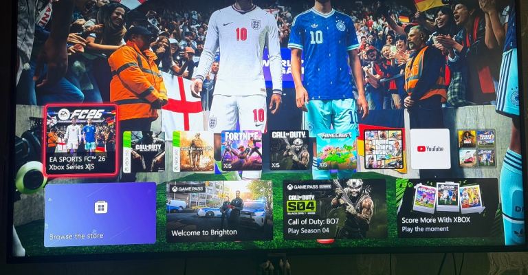 Xbox series x with original box and cables