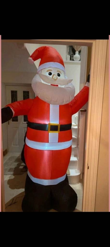 8ft Inflatable light up Santa 