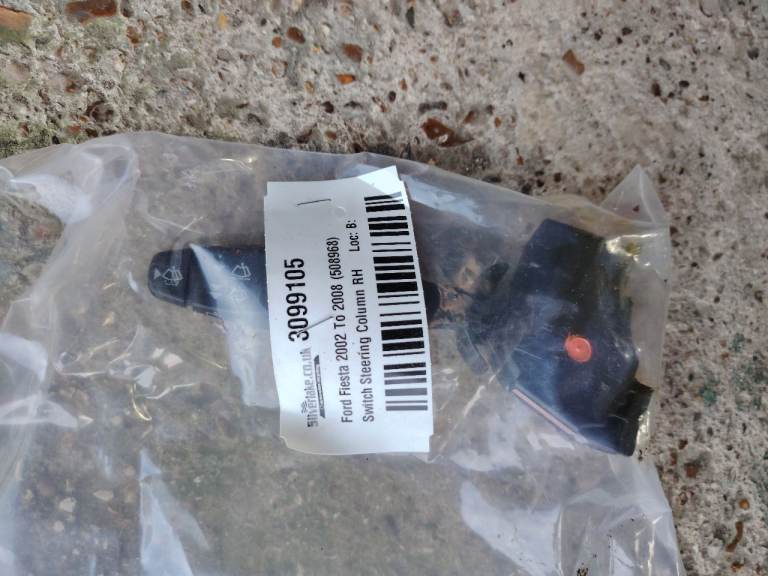Fiesta Wiper Motor & Linkage + Steering Column Wiper Switch (2002–2008)