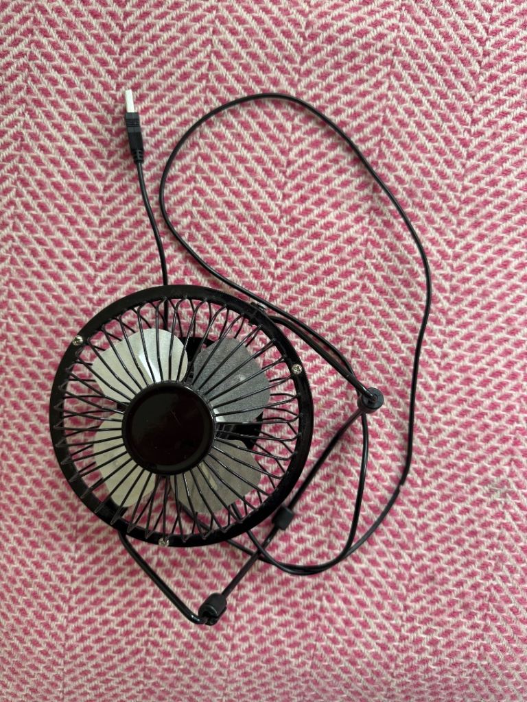 Mini desk fan USBC