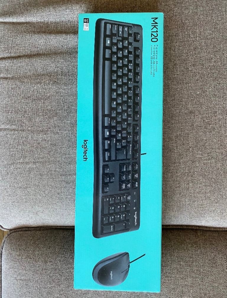Logitech MK120 keyboard and mouse set