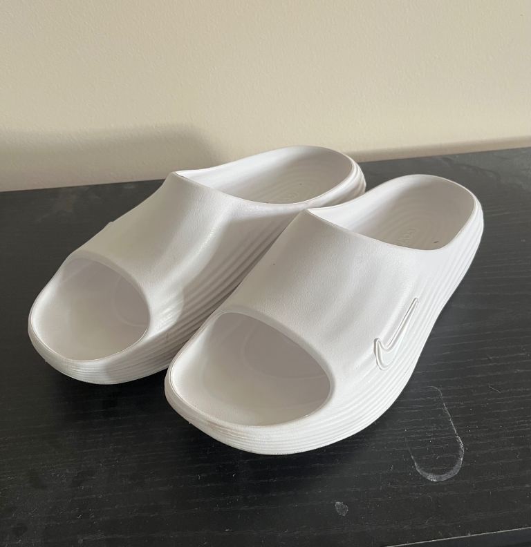 Nike ReactX Slide Sandals – White - UK9