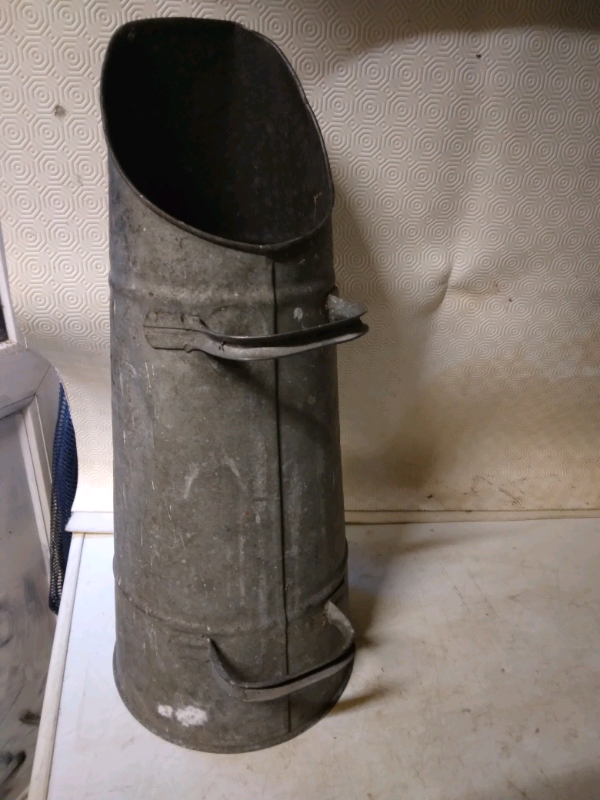 Galvanized coal bucket 
