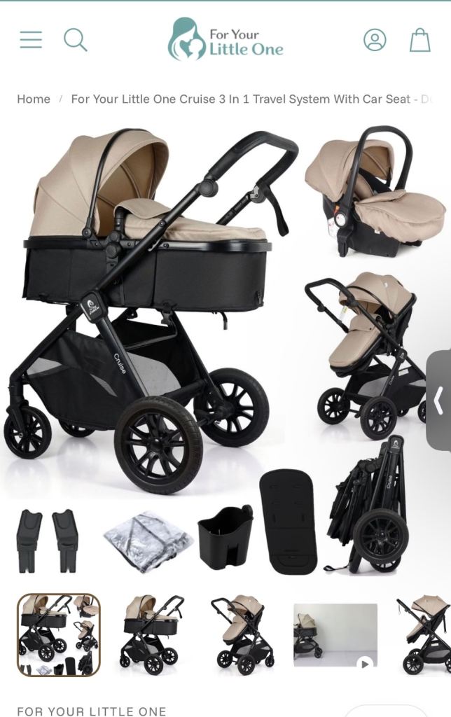 **brand new**Puggle Denver2 travel system 