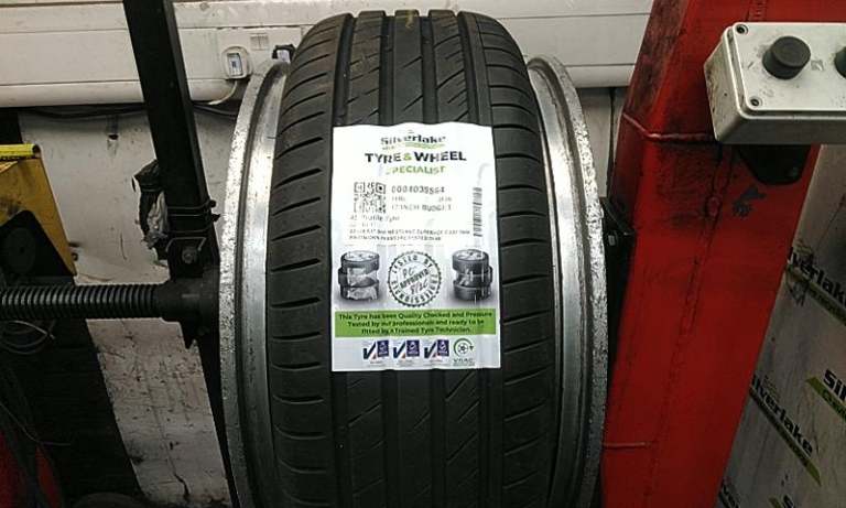 225 45 R17 94w Westlake Zuperace Z-007 7mm Partworn Pressure Tested Tyre
