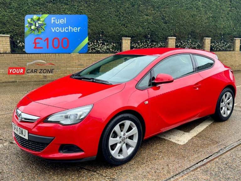 2014 Vauxhall Astra GTC 1.4t Sport Coupe HATCHBACK Petrol Automatic