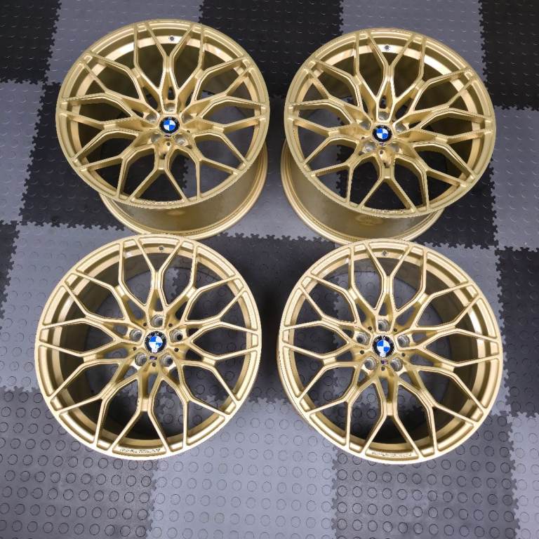 Genuine BMW 1000M Alloy Wheels M3 G80 M4 G82 M2 G87 20 21" Gold