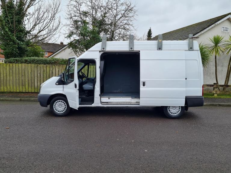 2013 Ford Transit T300 High Roof Long Wheel Base Rear Wheel Drive 125 BHP Roof Rack.Tow Bar