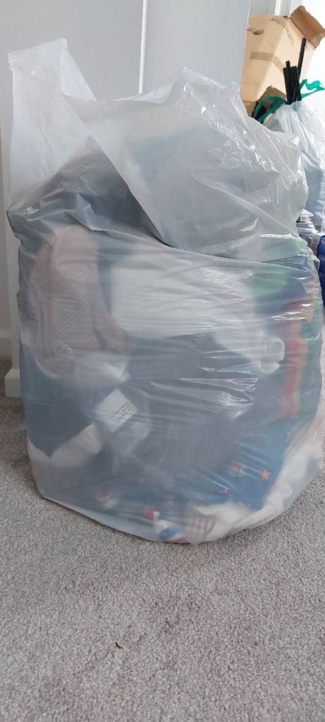 Mix bag of baby boy clothes from 0-18 months