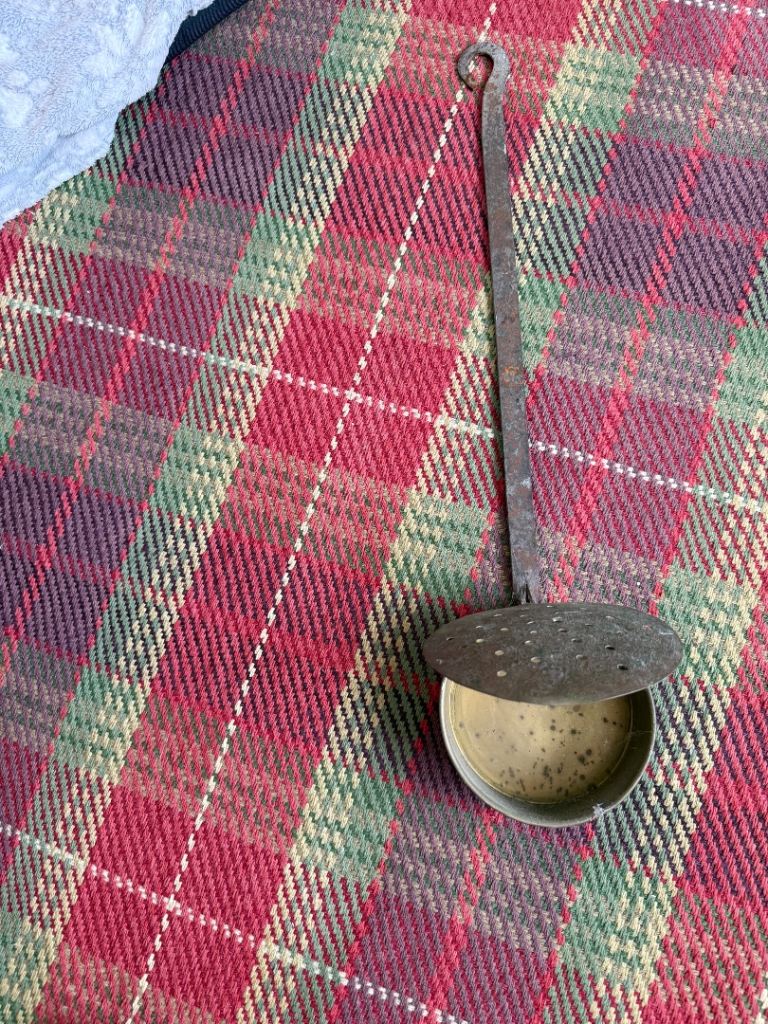 old metal kitchen or fireside utensil, 